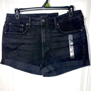 Free Assembly Black Jean Shorts new with tags Size 16